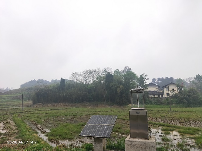 重庆市南川区的博希注册测报灯